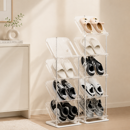 Evcve Elegant Multi-Tier Outdoor Shoe and Utility Rack