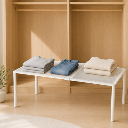 Smart Expandable Divider for Wardrobes, Closets & Cabinets
