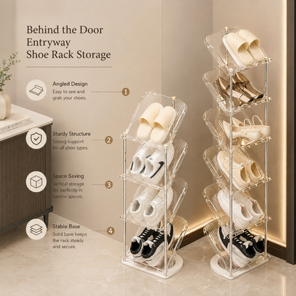 Evcve Elegant Multi-Tier Outdoor Shoe and Utility Rack